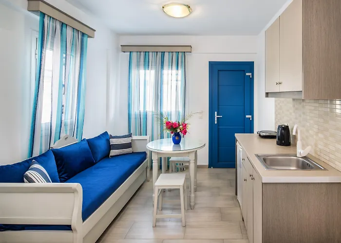 Lägenhetshotell Honeymoon Perivolos (Santorini)